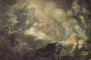 Luca  Giordano The Dream of Solomon (nn03) painting
